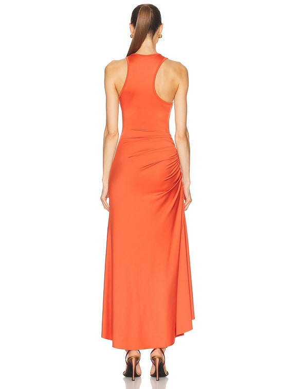 Asymmetric Tank Midi Dress