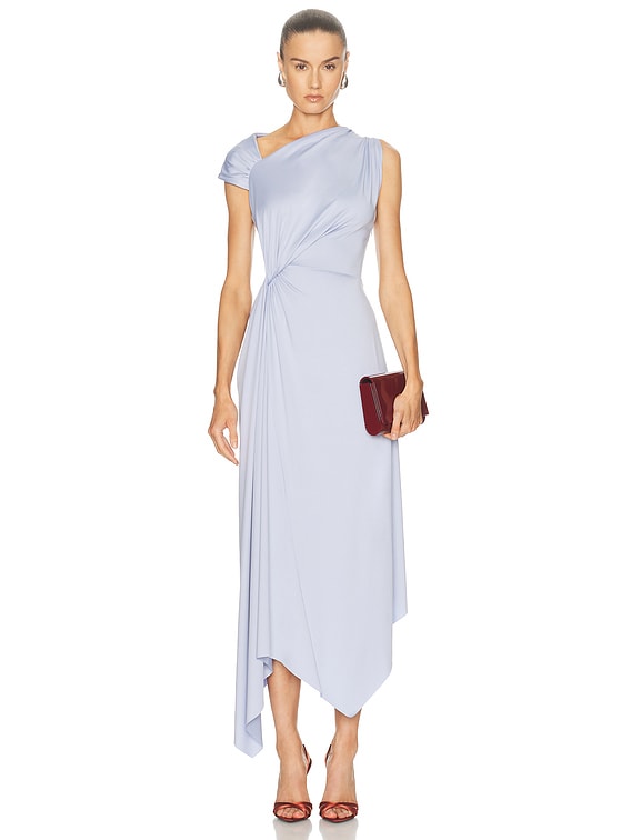 knee length dresses for ladies Anela Asymmetric Midi Dress main image 1