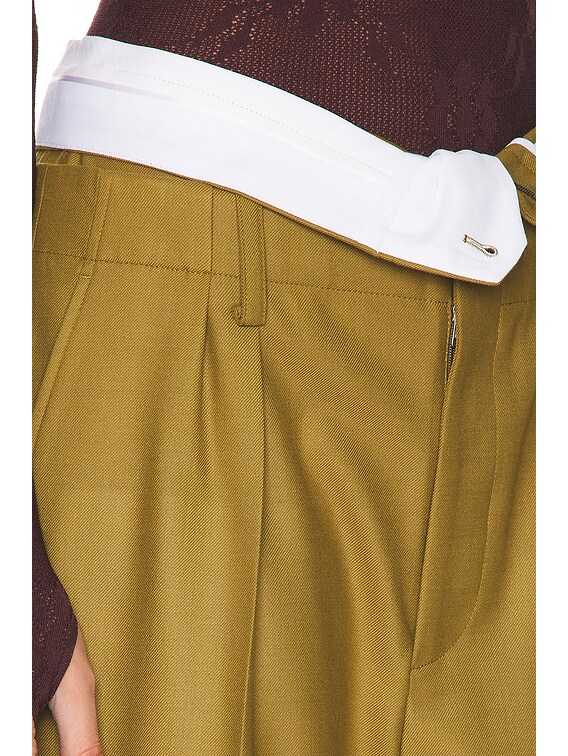 パンツ Victoria Beckham Trousers Satin Waistband Trouser In Black – Victoria Beckham Int