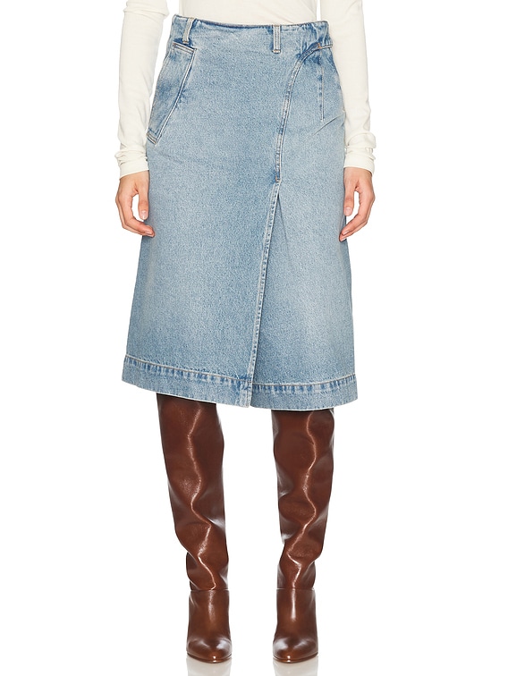 Victoria Beckham スカート - Pale Blue Wash | FWRD