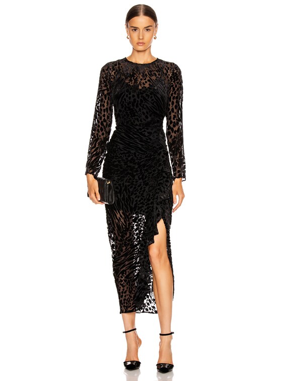 Veronica Beard Lala Dress in Black | FWRD