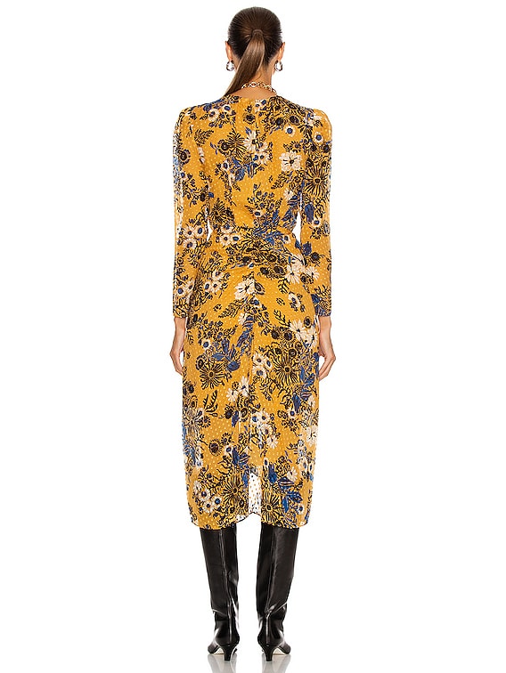 Veronica Beard Raylee Dress in Saffron Multi | FWRD