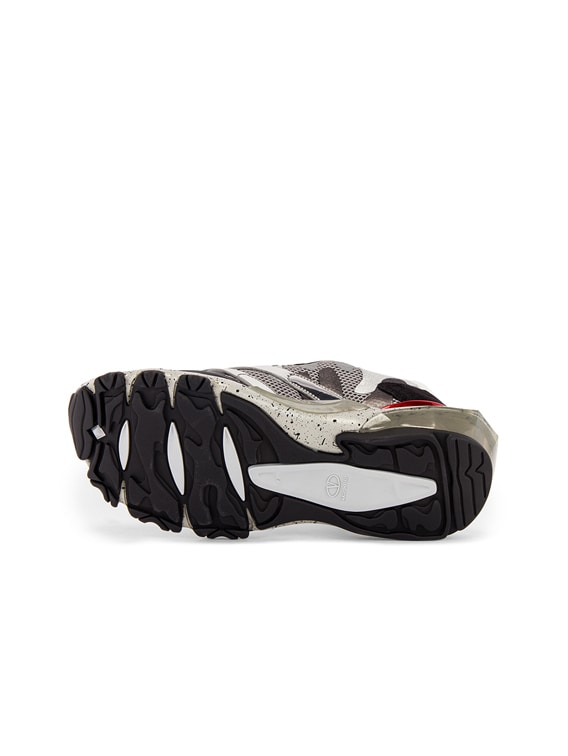 Valentino Garavani Bounce Sneaker in Silver & Black | FWRD