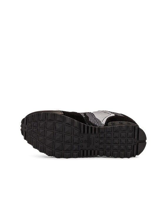 Valentino Garavani Valentino Sneaker in Nero & Stone | FWRD