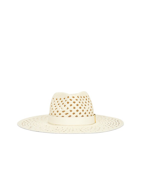 V Signature Large Brim Hat
