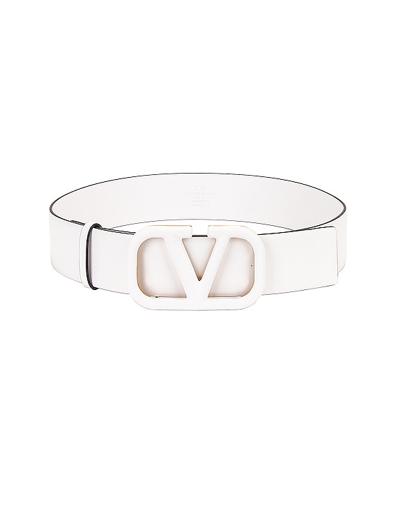 VLOGO leather belt