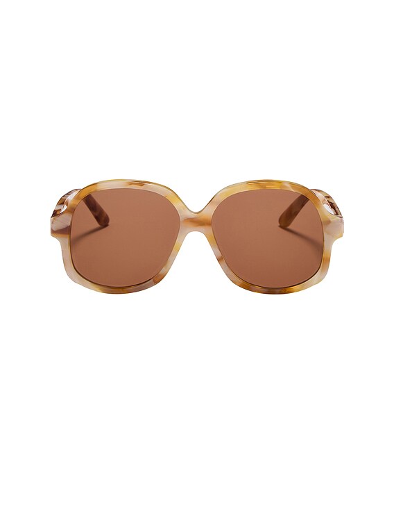 Valentino Garavani VLS 177 Sunglasses in Ivory Marble, V 