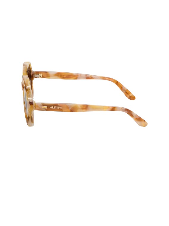 Valentino Garavani VLS 177 Sunglasses in Ivory Marble, V  display picture 1