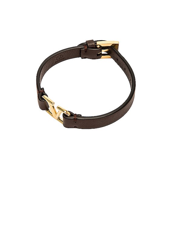 Louis Vuitton - Archive Calfskin Bracelet Noir