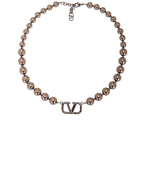 Silvertone Chain & Enamel Flower Belt-cum-Y Necklace: Valentino - Ruby Lane