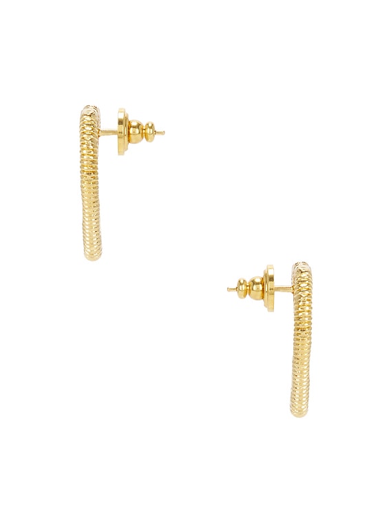 【VALENTINO】FIL PERDU L EARRINGS ピアス Valentino Garavani Fil Perdu Earrings in Antique Brass | FWRD