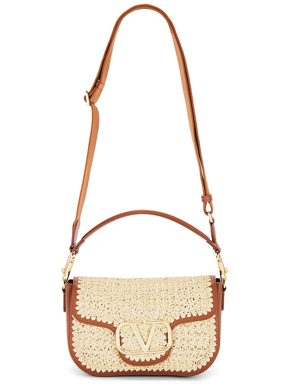 Valentino Garavani All Time Shoulder Bag in Naturale