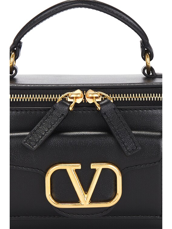 Valentino Garavani Loco Vanity Case in Nero | FWRD