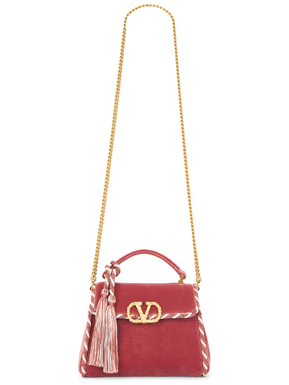 Valentino Garavani V Sling Mini Top Handle Bag in Phard | FWRD