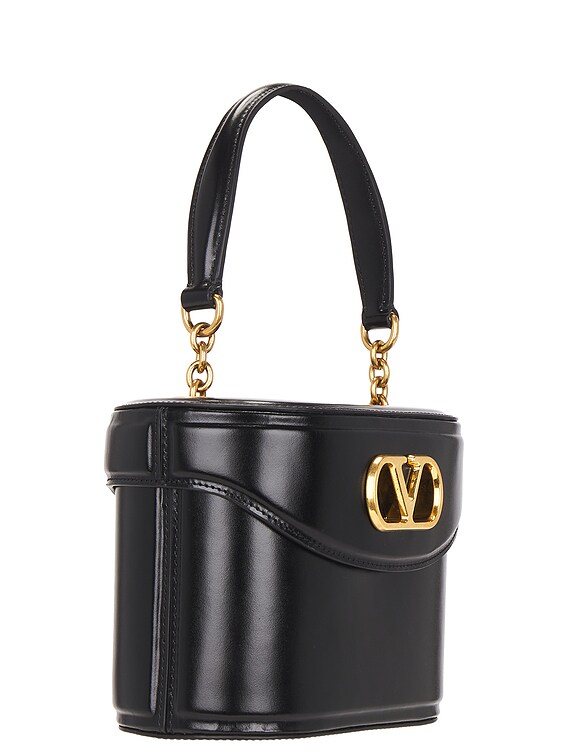 Valentino Garavani Vain Vanity Bag in Nero | FWRD