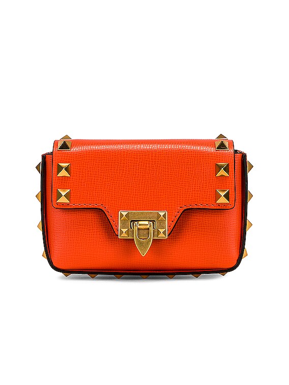 Valentino Garavani red Valentino Garavani Small Rockstud Alcove