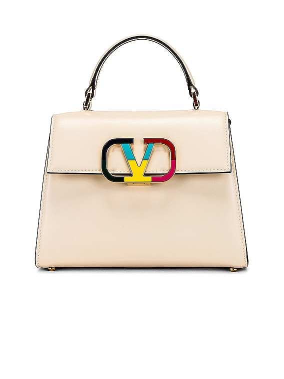 Valentino Vsling Small Leather Top-Handle Bag