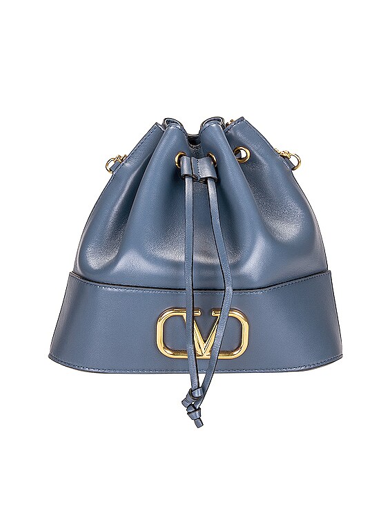 Valentino Garavani VLOGO Leather Crossbody Pouch Bag