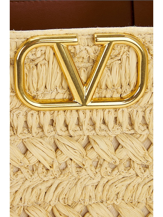 Valentino Garavani Small V Logo Signature Tote Bag in