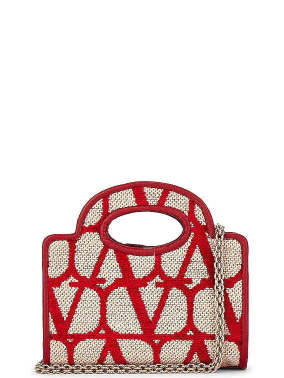 Valentino Garavani Le Troisième Textured Rubber Tote