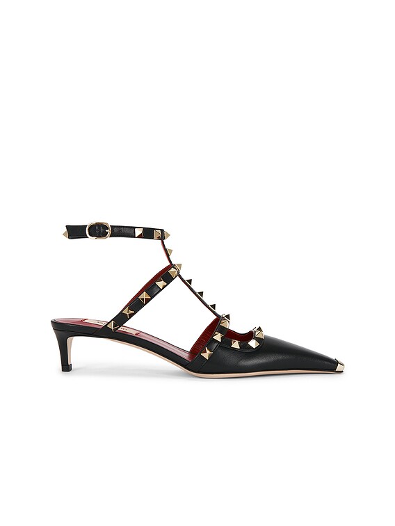Valentino Garavani ROCKSTUD シューズ - Nero | FWRD