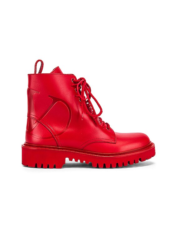 Valentino red clearance boots