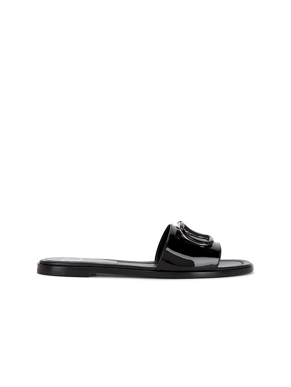 サンダル・ミュール [VALENTINO] V Logo Signature PVC Slide 0400022665614_BLACK?wid=600&