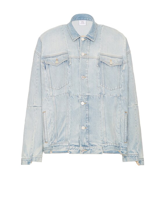VETEMENTS デニムジャケット - Light Blue | FWRD 