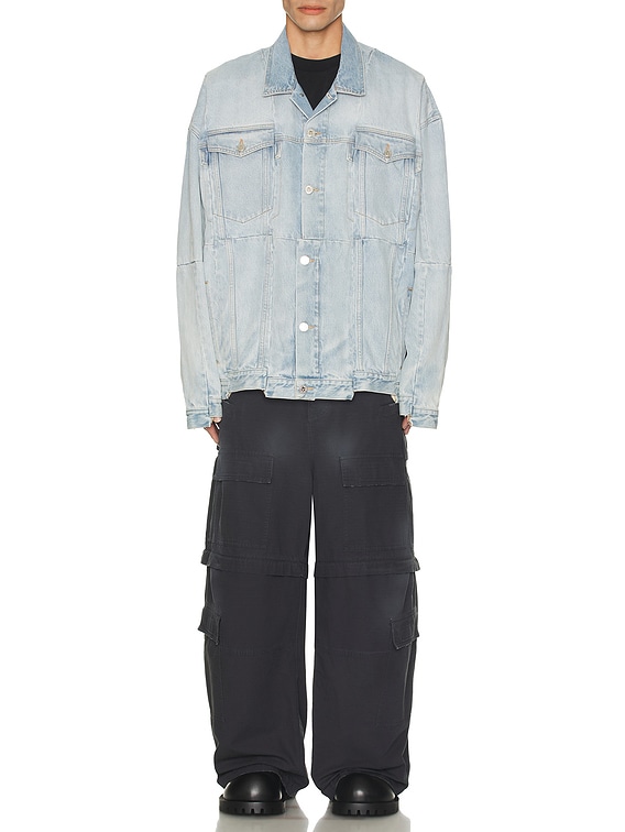 VETEMENTS デニムジャケット - Light Blue | FWRD 