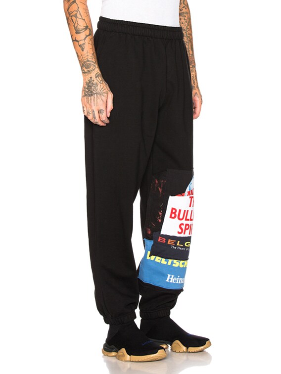 vetements bulldog spirit sweatpants