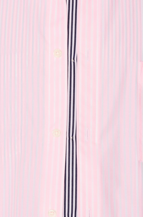 VETEMENTS x Comme Des Garcons SHIRT Shirt in Pink & Navy in Pink