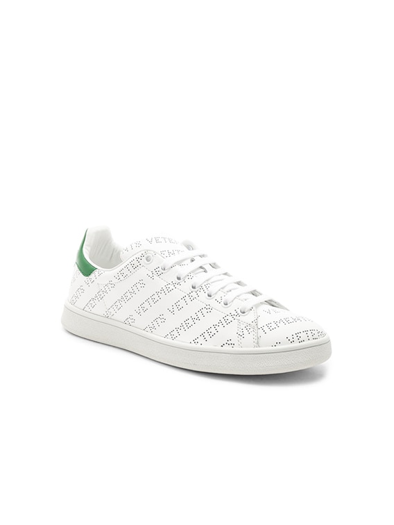 VETEMENTS Perforated Leather Sneakers 