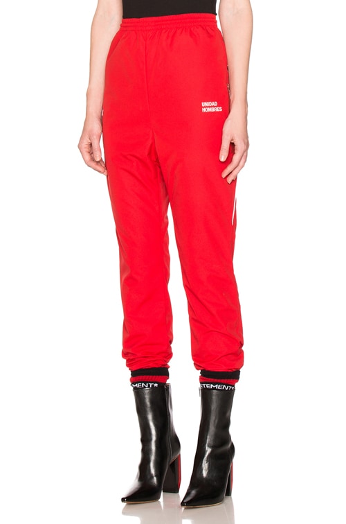 vetements track pants