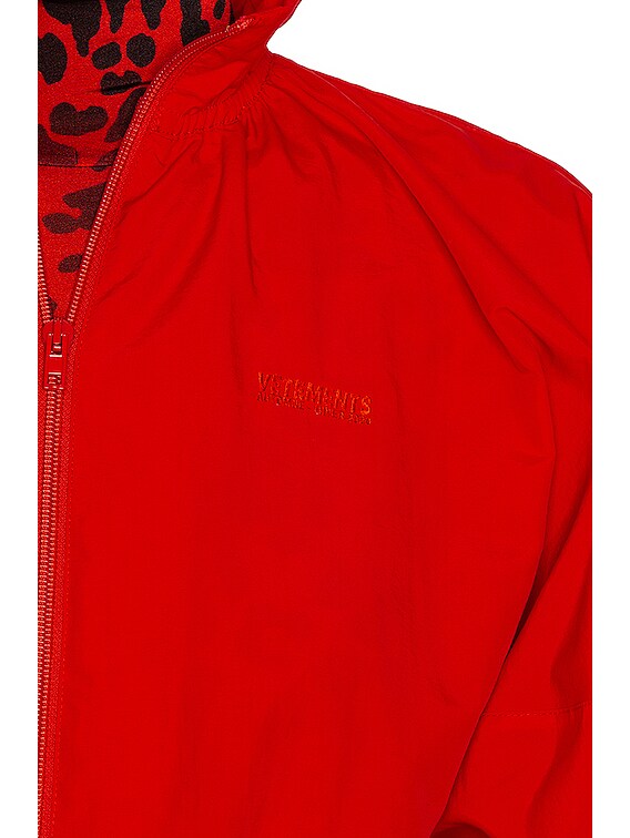VETEMENTS Tracksuit Blouse in Red | FWRD