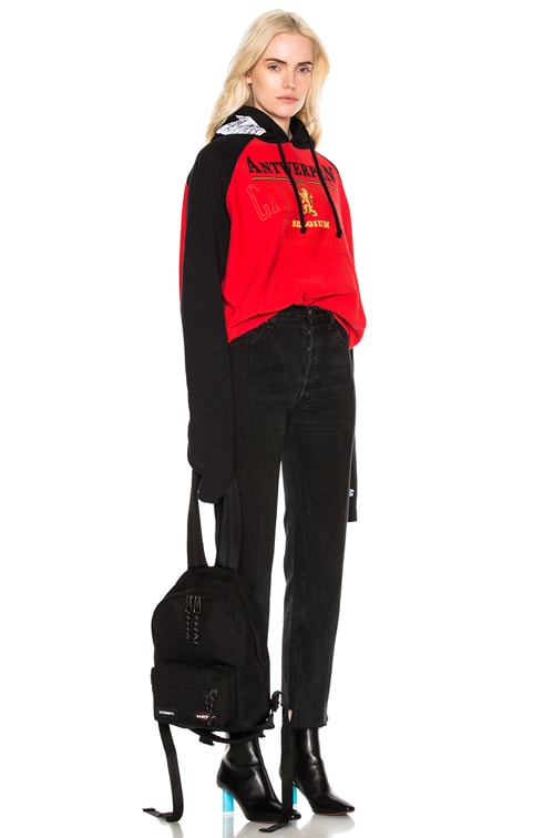 VETEMENTS x Eastpak Mini Backpack in Black FWRD