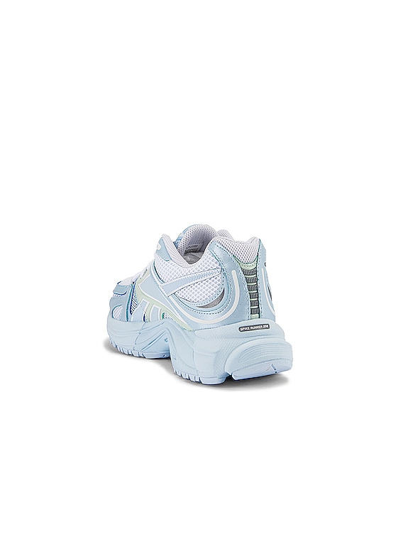 pastel blue sneakers