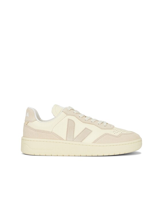 Veja V-90 Sneakers in Cashew & Oat | FWRD