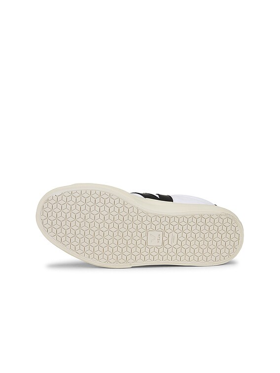 Veja Campo Ca Sneakers in White & Black | FWRD