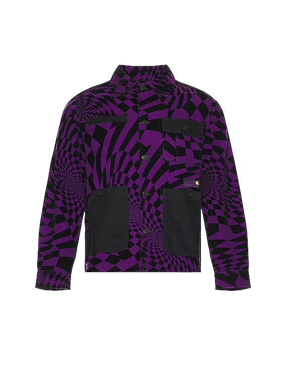 Vans Vault X P.A.M Spiral Checker Chore Jacket | FWRD