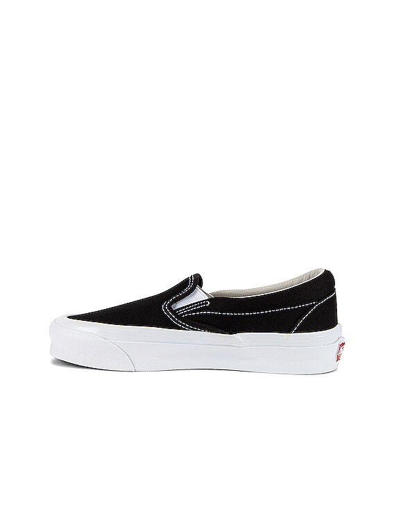 vans vault og classic slip on lx black