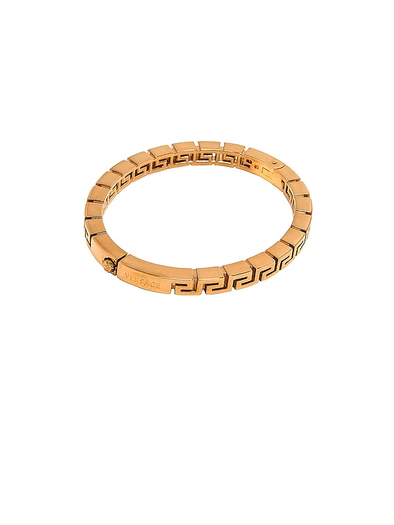VERSACE: bracelet in brass - Gold | Versace jewel DG06996DJMT online at  GIGLIO.COM