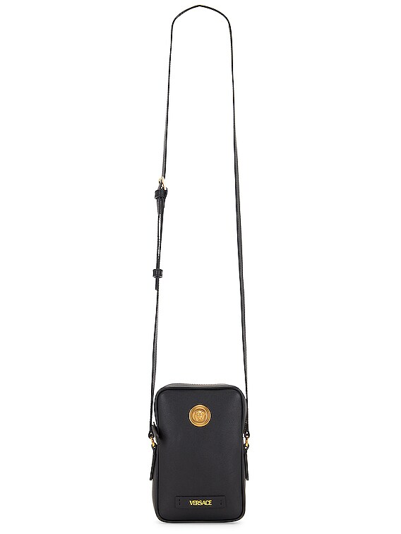 VERSACE スマートフォンケース - Black & Gold | FWRD VERSACE スマートフォンケース - Black & Gold | FWRD