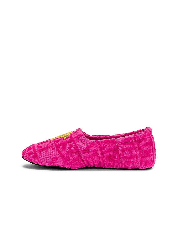 VERSACE Medusa Slippers in Pink