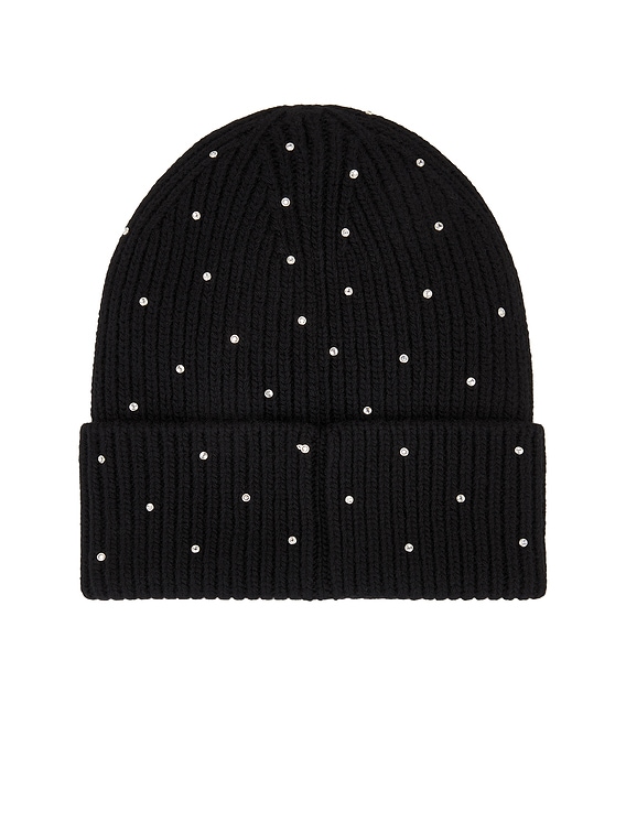 【BLACKPURPLE】24FW★ Heart-chu Crystal Beanie Logo Beanie - Uncuffed – Unspoken Beta