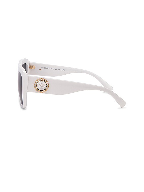 Medusa crystal sale jewel sunglasses