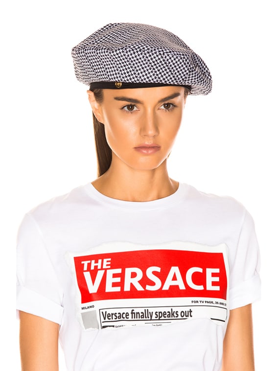 versace beret