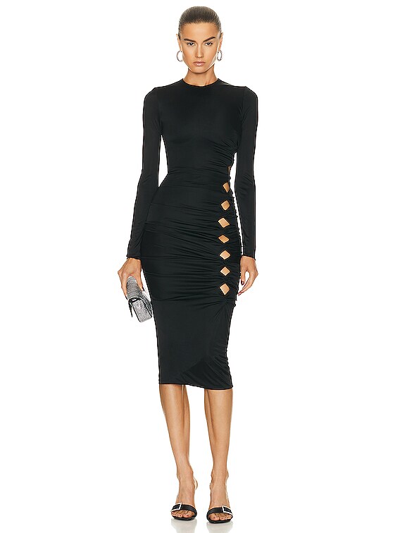 Versace long sleeve on sale dress