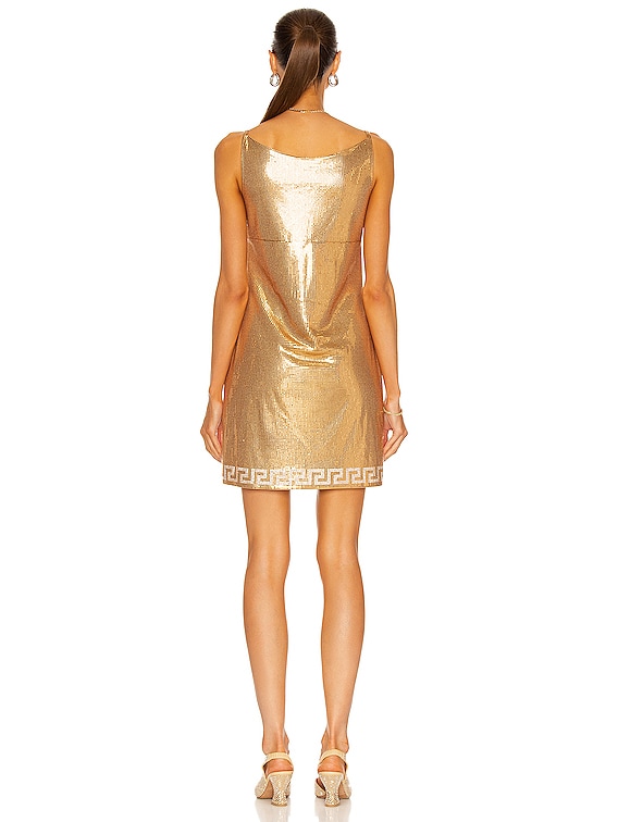 metal mesh mini dress Lindsey Metal Mesh Mini Dress - Black