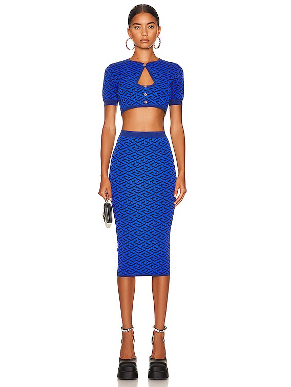 VERSACE カーディガン - Royal Blue | FWRD