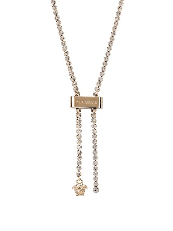 VERSACE Bolero Necklace in Crystal | FWRD